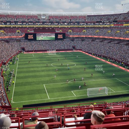 Northwest Stadium - Section 334 Seat View