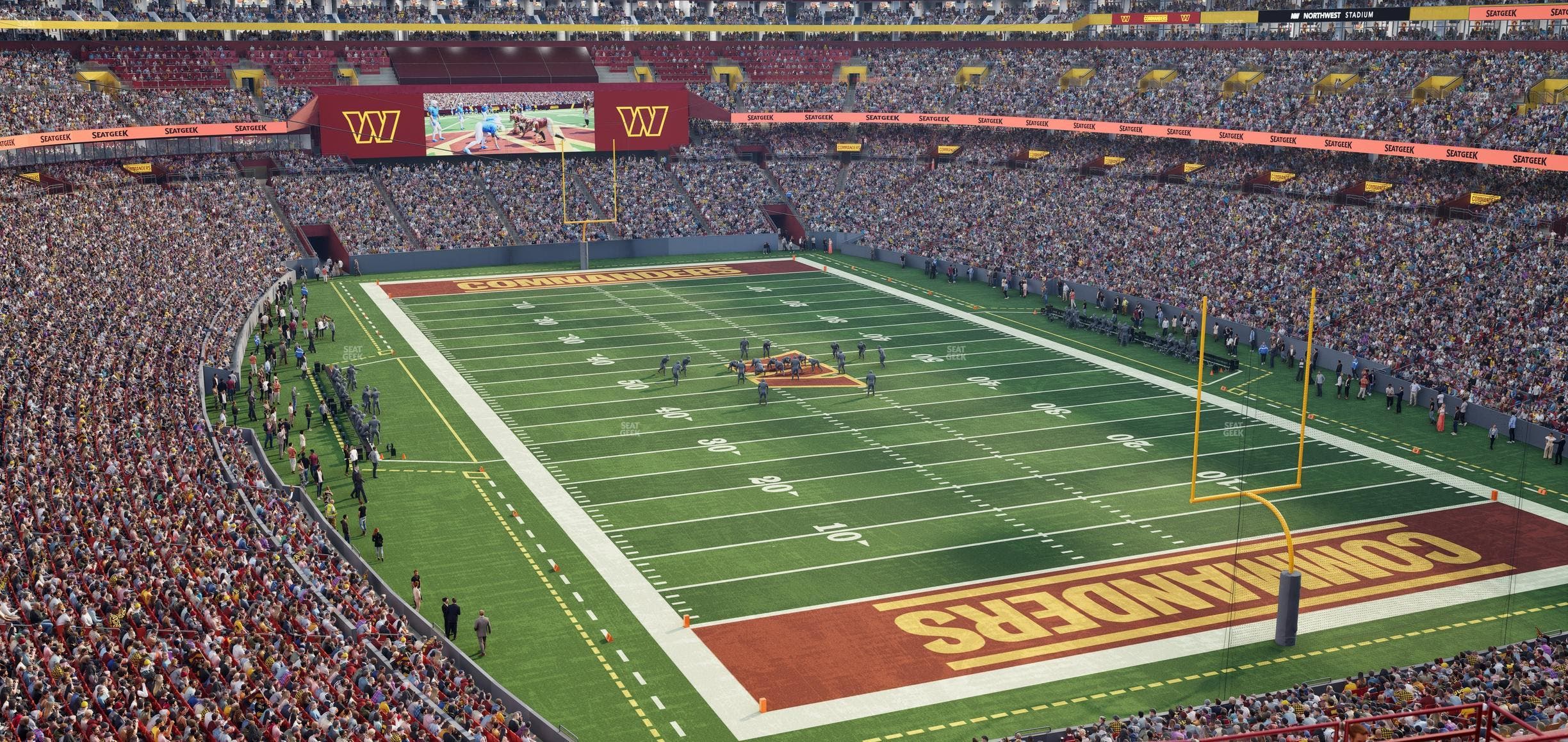 Northwest Stadium - Section 335 Seat View