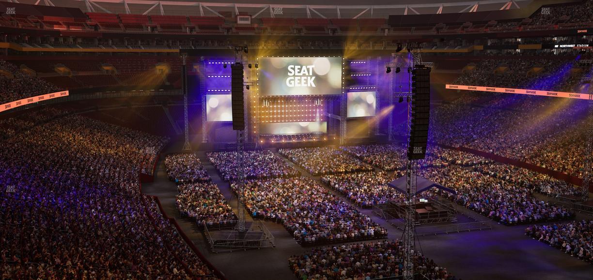 Northwest Stadium - Section 335 Seat View