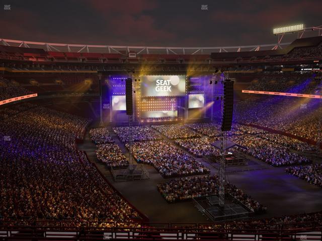 Northwest Stadium - Section 335 Seat View