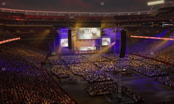 Northwest Stadium - Section 335 Seat View