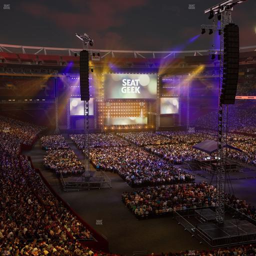 Northwest Stadium - Section 335 Seat View