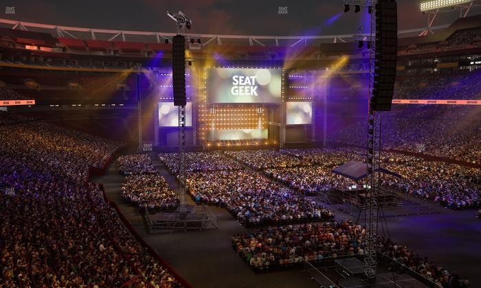 Northwest Stadium - Section 335 Seat View