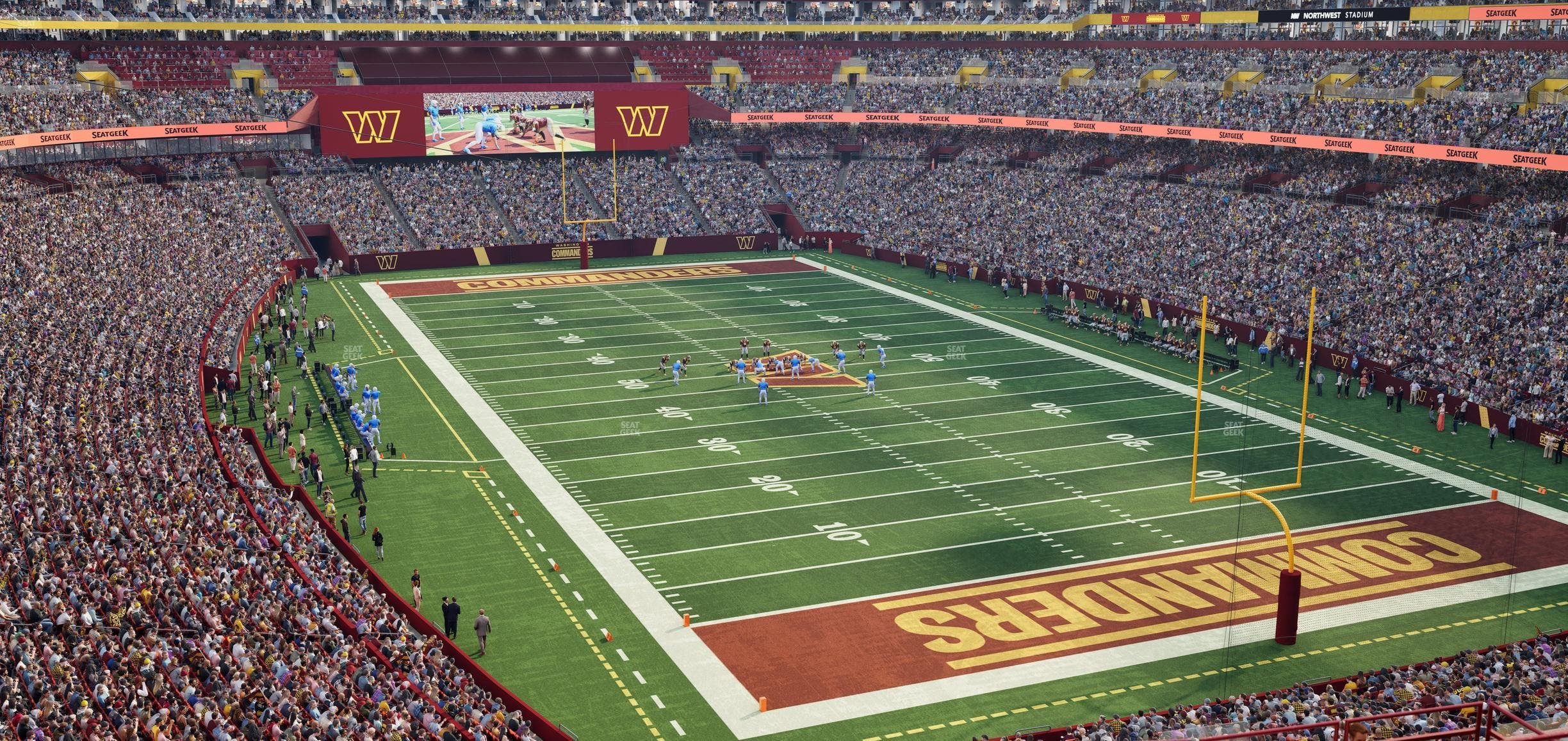 Northwest Stadium - Section 335 Seat View