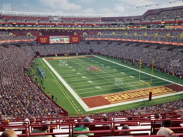 Northwest Stadium - Section 335 Seat View