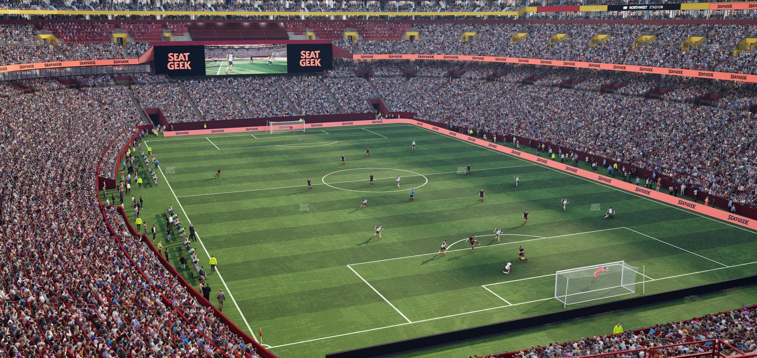 Northwest Stadium - Section 335 Seat View