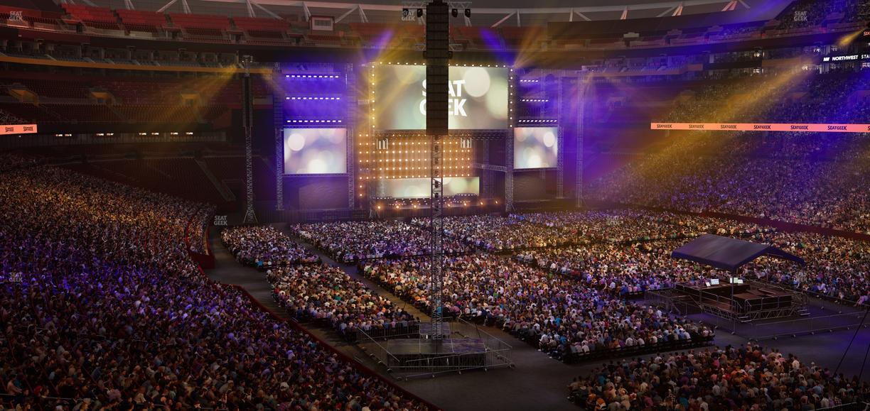 Northwest Stadium - Section 336 Seat View