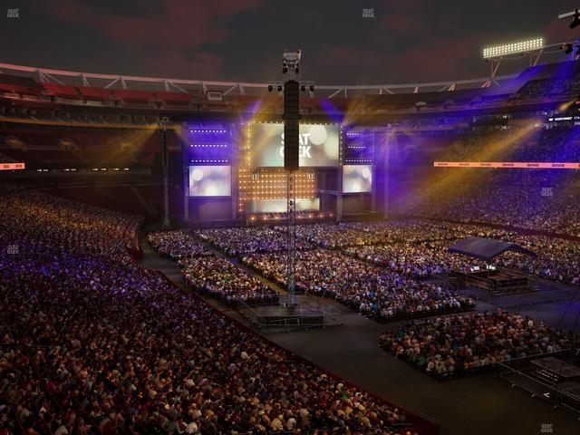 Northwest Stadium - Section 336 Seat View