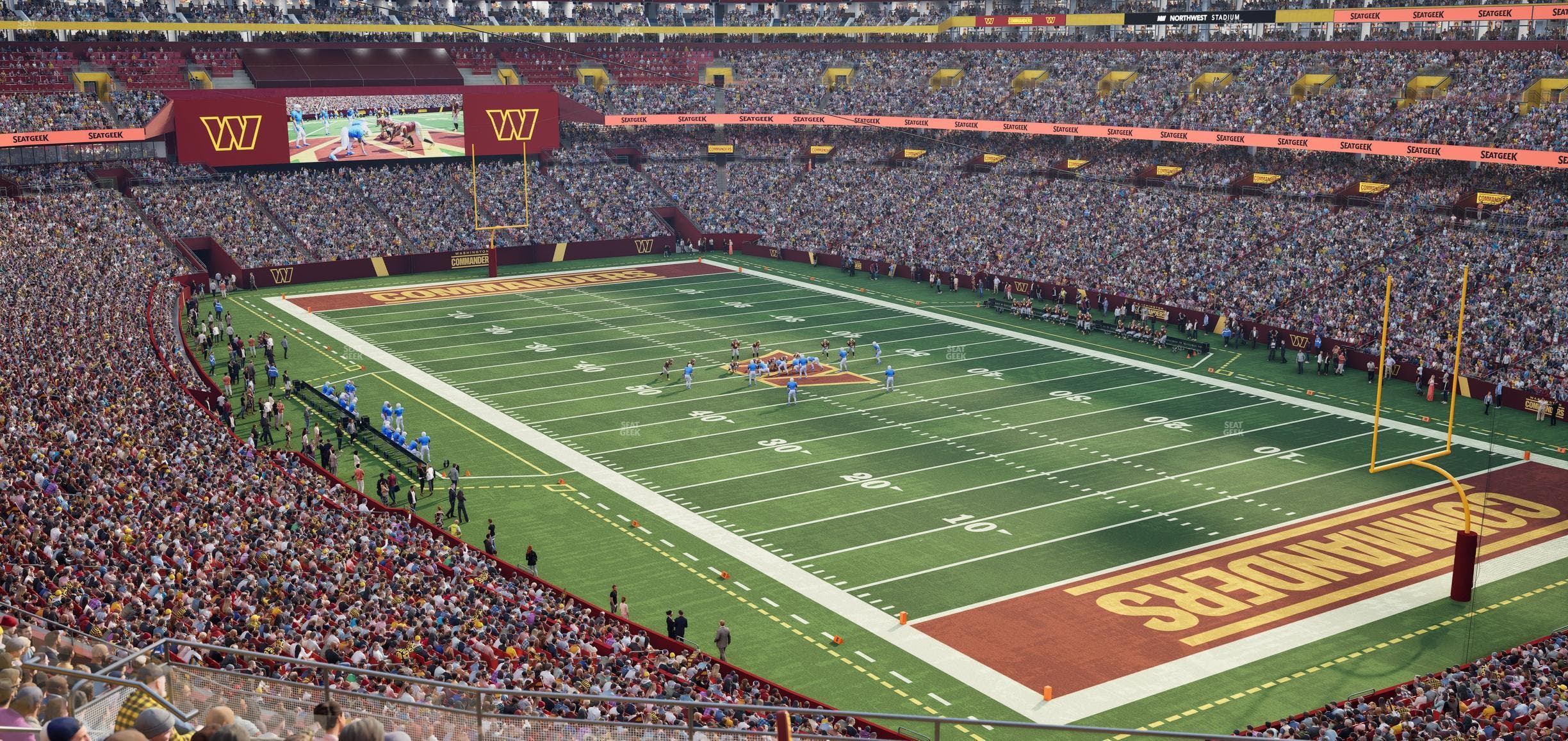 Northwest Stadium - Section 336 Seat View