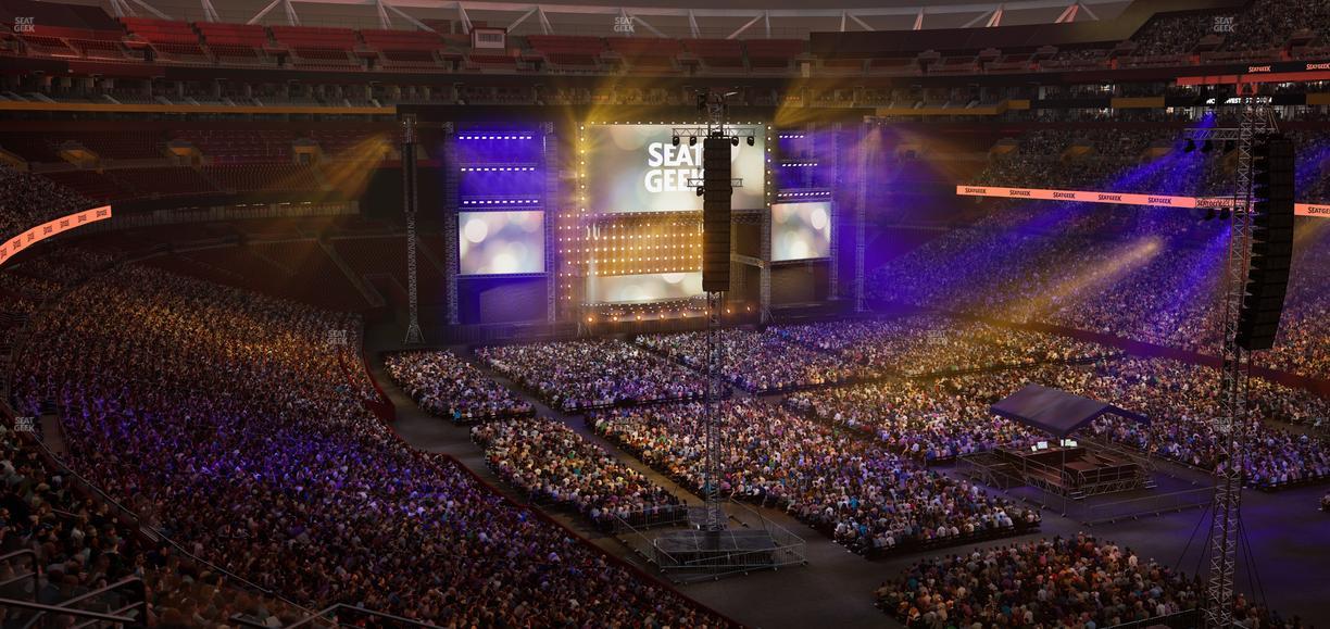 Northwest Stadium - Section 336 Seat View