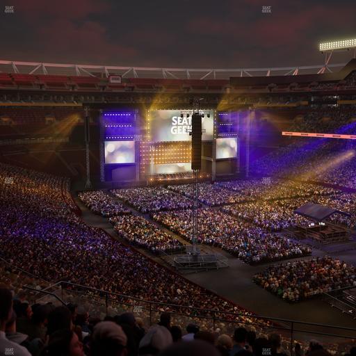 Northwest Stadium - Section 336 Seat View