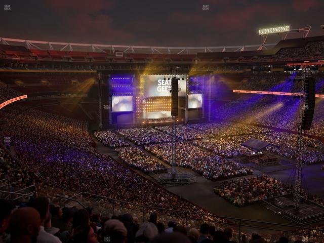 Northwest Stadium - Section 336 Seat View