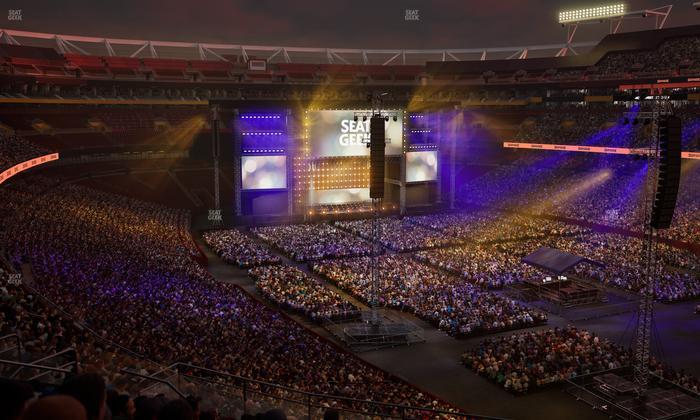 Northwest Stadium - Section 336 Seat View