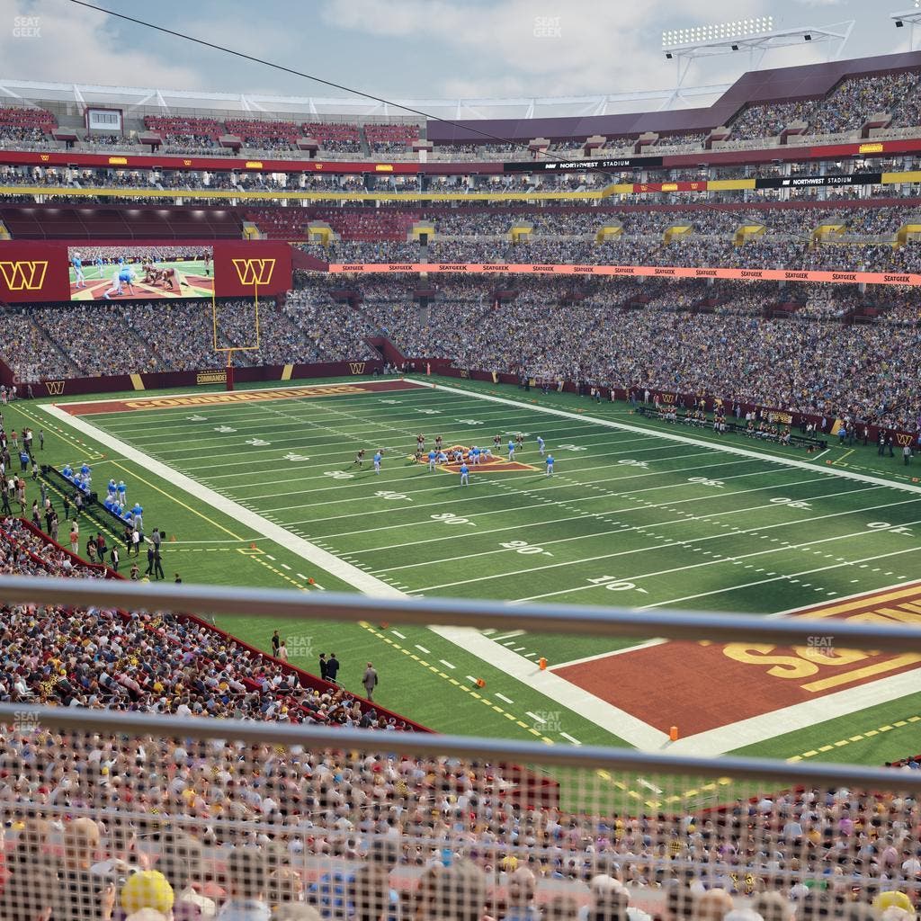 Northwest Stadium - Section 336 Seat View