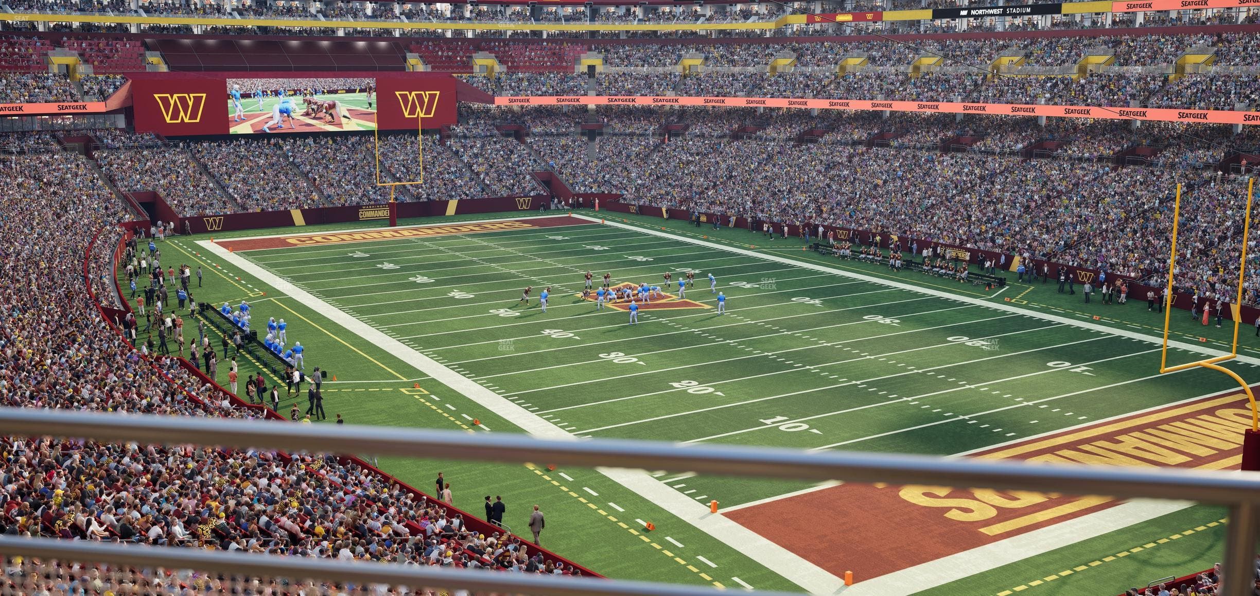 Northwest Stadium - Section 336 Seat View