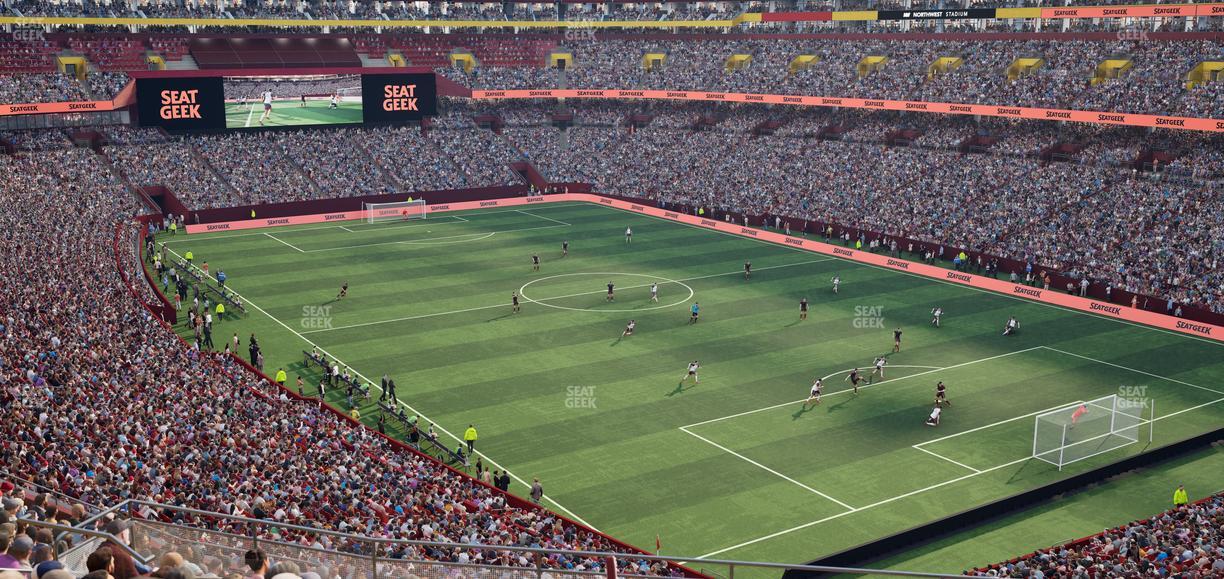 Northwest Stadium - Section 336 Seat View