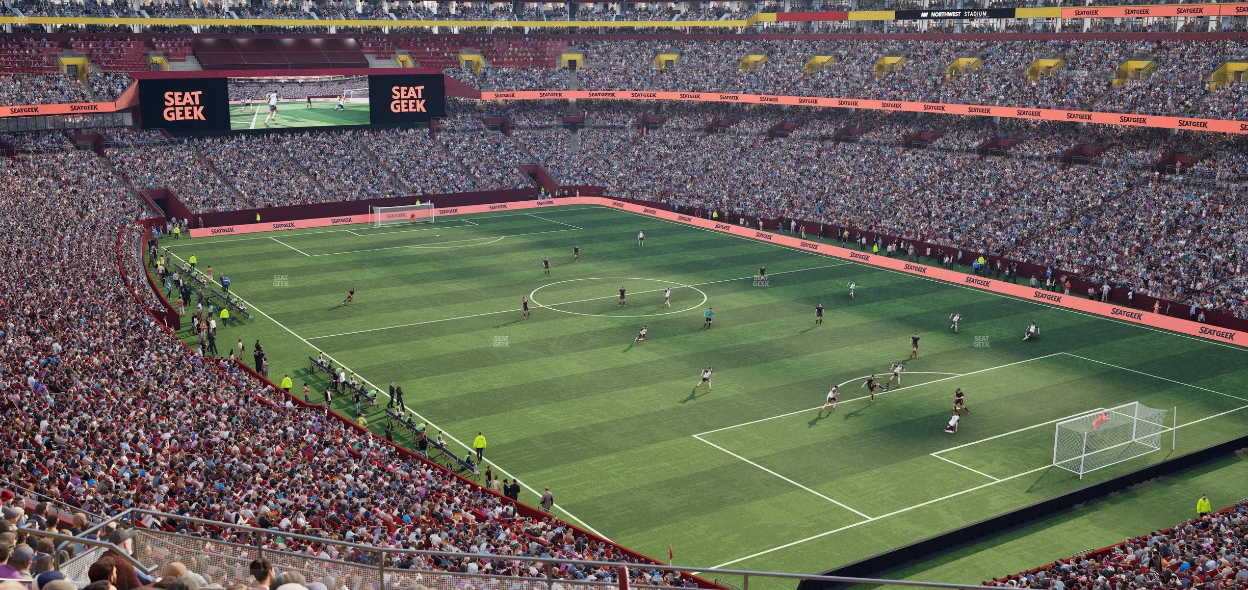 Northwest Stadium - Section 336 Seat View