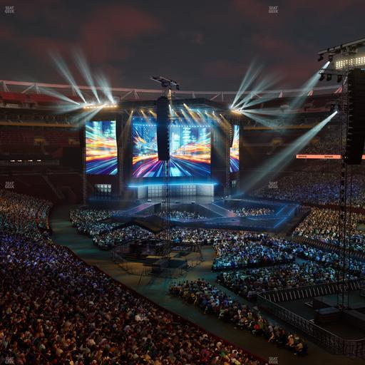 Northwest Stadium - Section 336 Seat View