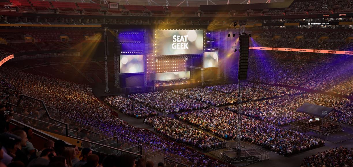 Northwest Stadium - Section 337 Seat View