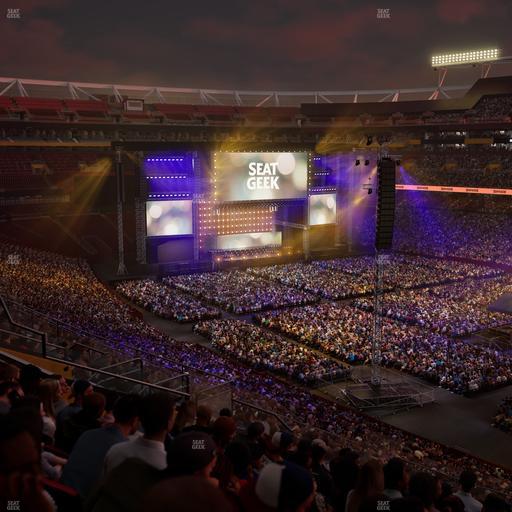 Northwest Stadium - Section 337 Seat View