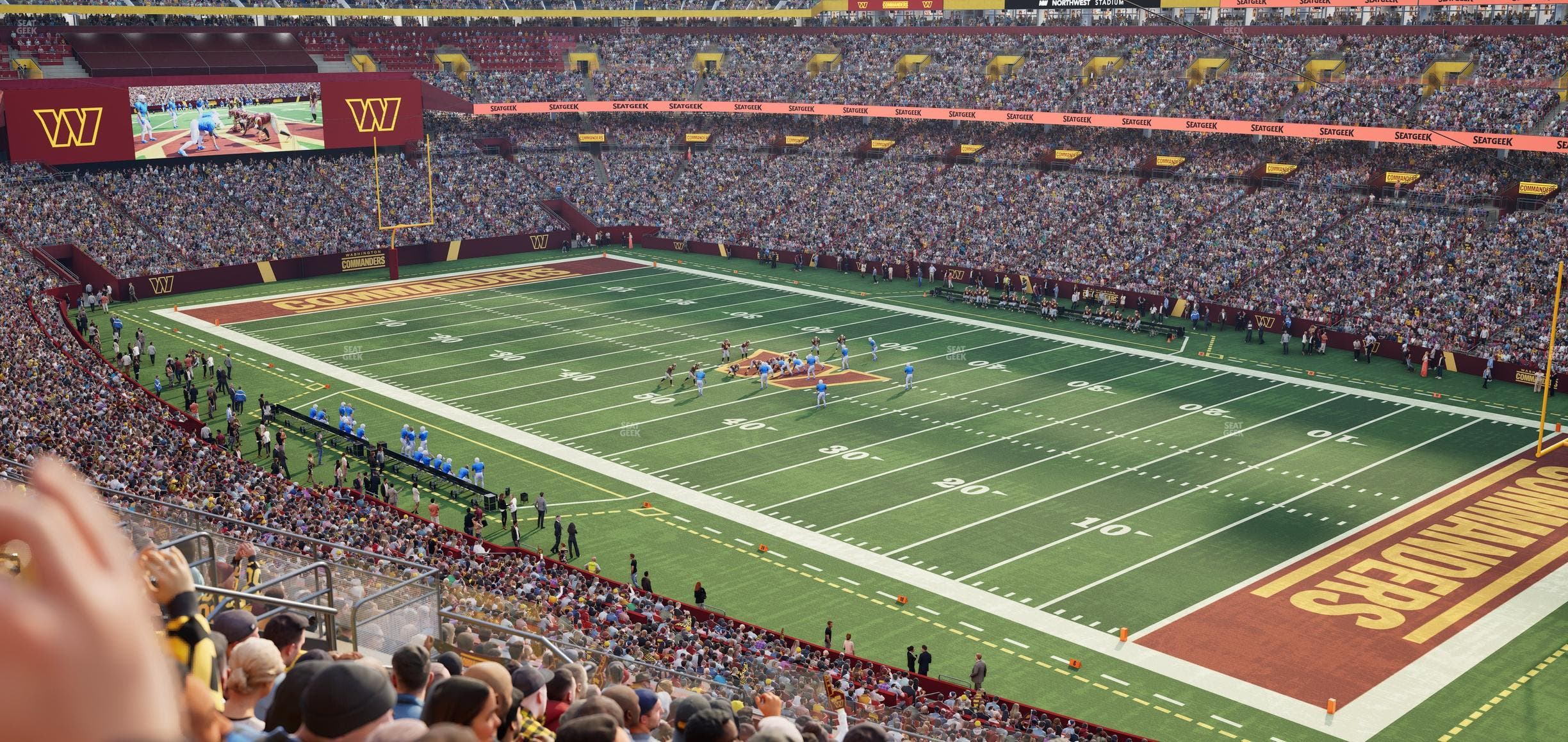 Northwest Stadium - Section 337 Seat View