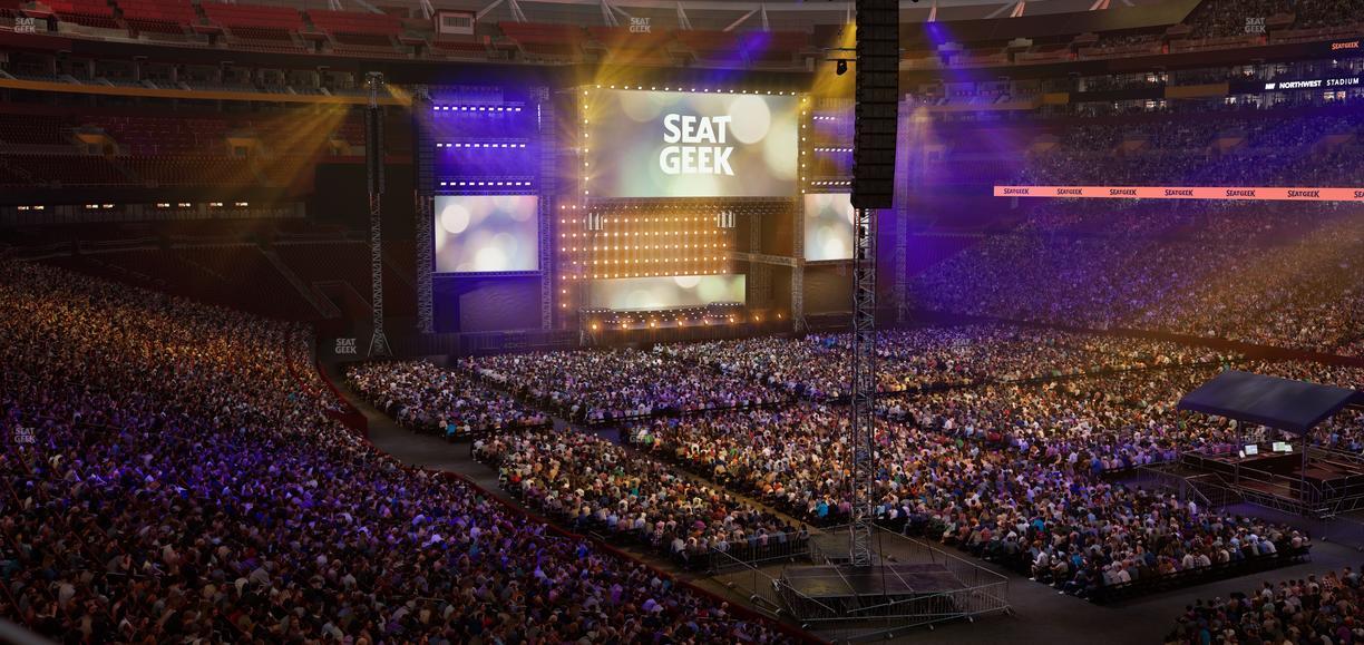 Northwest Stadium - Section 337 Seat View