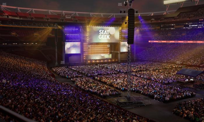 Northwest Stadium - Section 337 Seat View