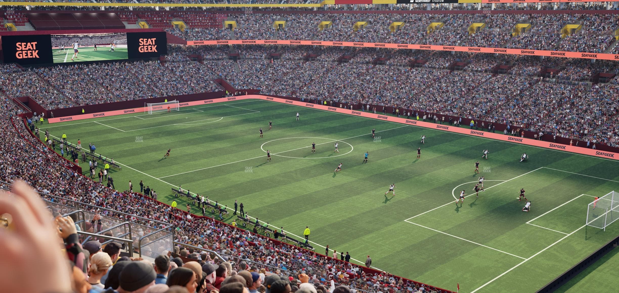 Northwest Stadium - Section 337 Seat View