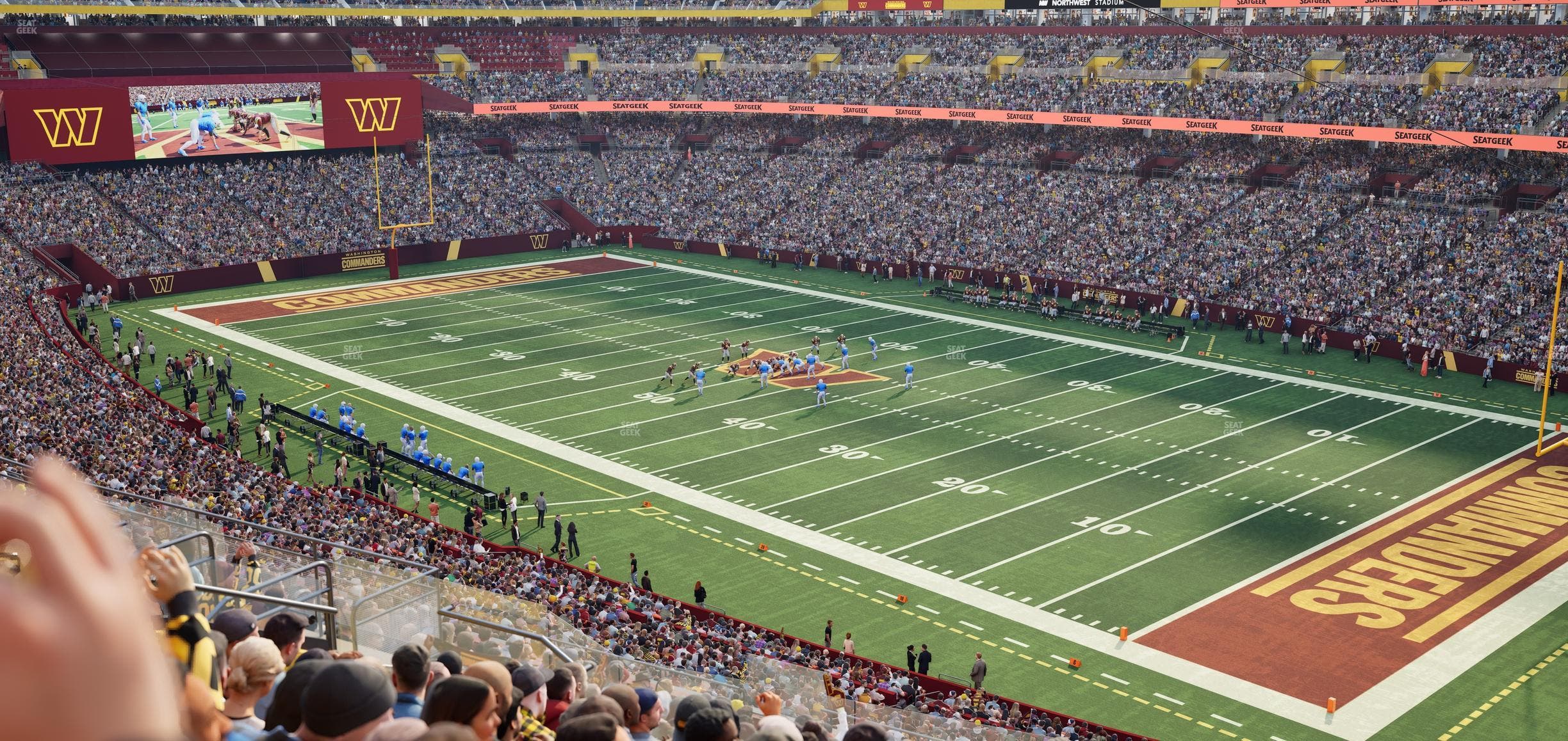 Northwest Stadium - Section 337 Seat View