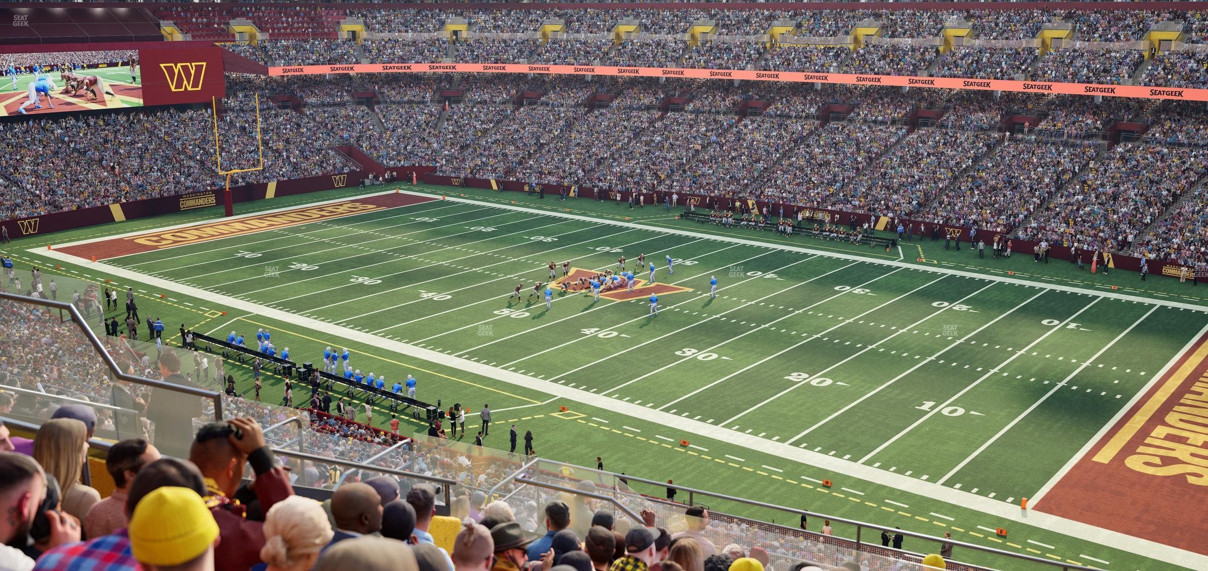 Northwest Stadium - Section 338 Seat View