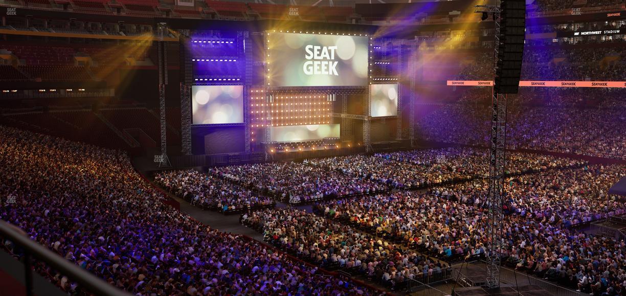 Northwest Stadium - Section 338 Seat View