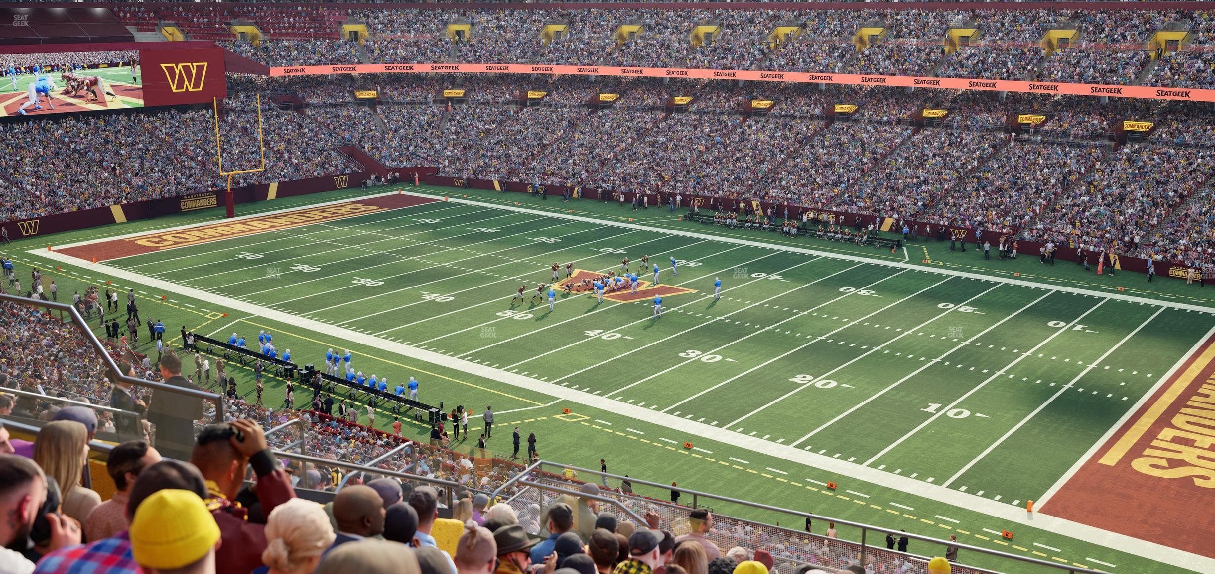 Northwest Stadium - Section 338 Seat View