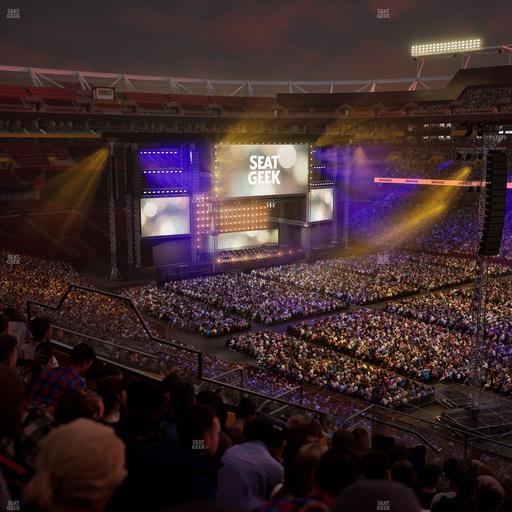 Northwest Stadium - Section 338 Seat View