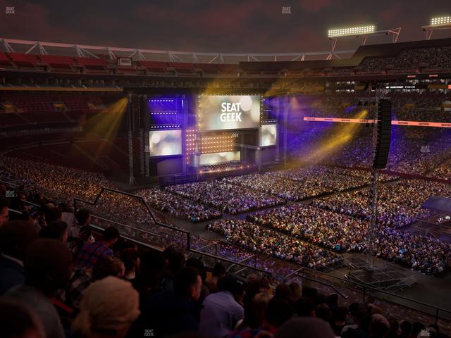 Northwest Stadium - Section 338 Seat View