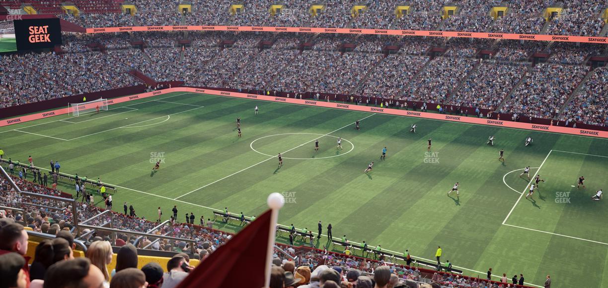 Northwest Stadium - Section 339 Seat View