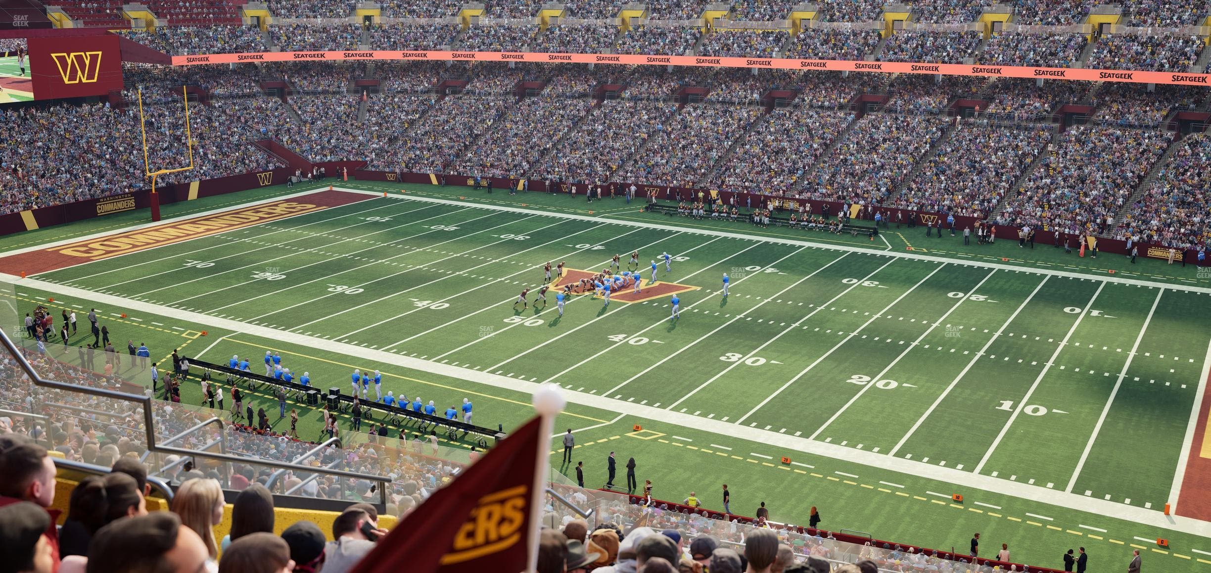 Northwest Stadium - Section 339 Seat View