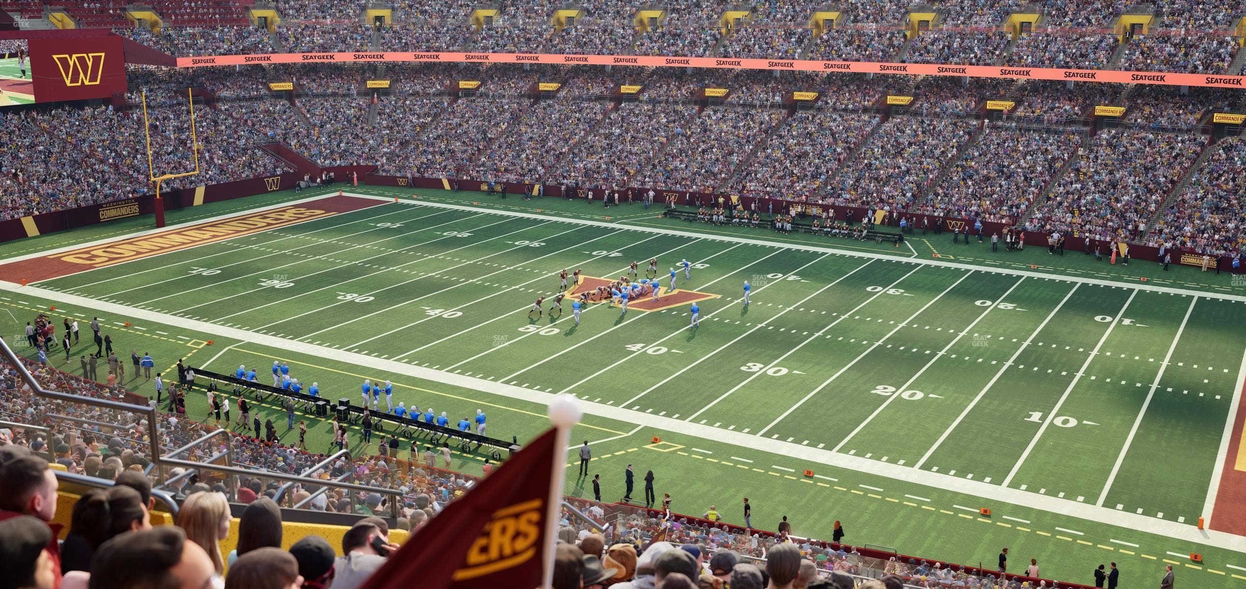 Northwest Stadium - Section 339 Seat View
