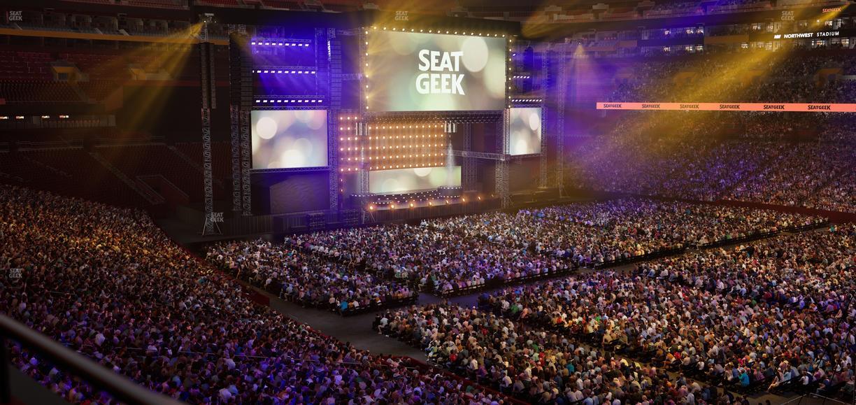 Northwest Stadium - Section 339 Seat View