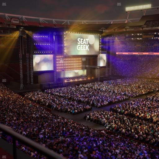 Northwest Stadium - Section 340 Seat View