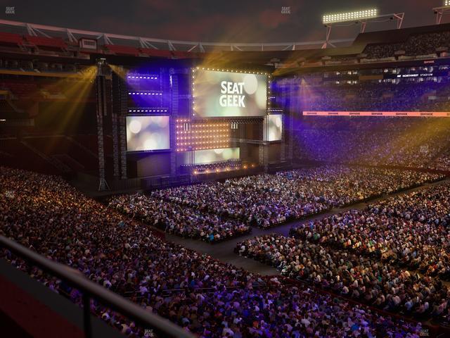 Northwest Stadium - Section 340 Seat View