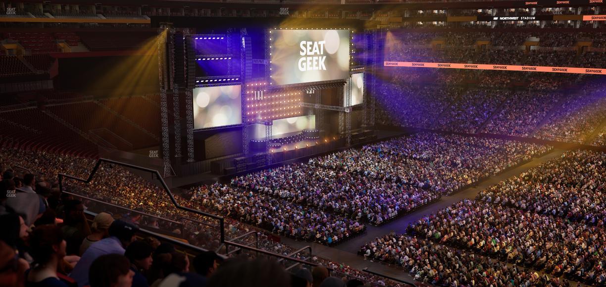 Northwest Stadium - Section 340 Seat View