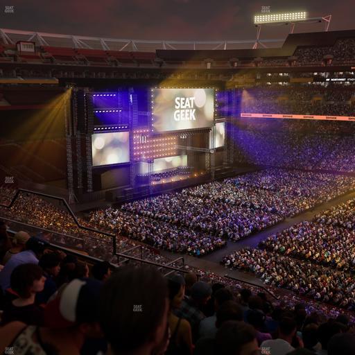 Northwest Stadium - Section 340 Seat View