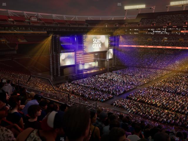 Northwest Stadium - Section 340 Seat View