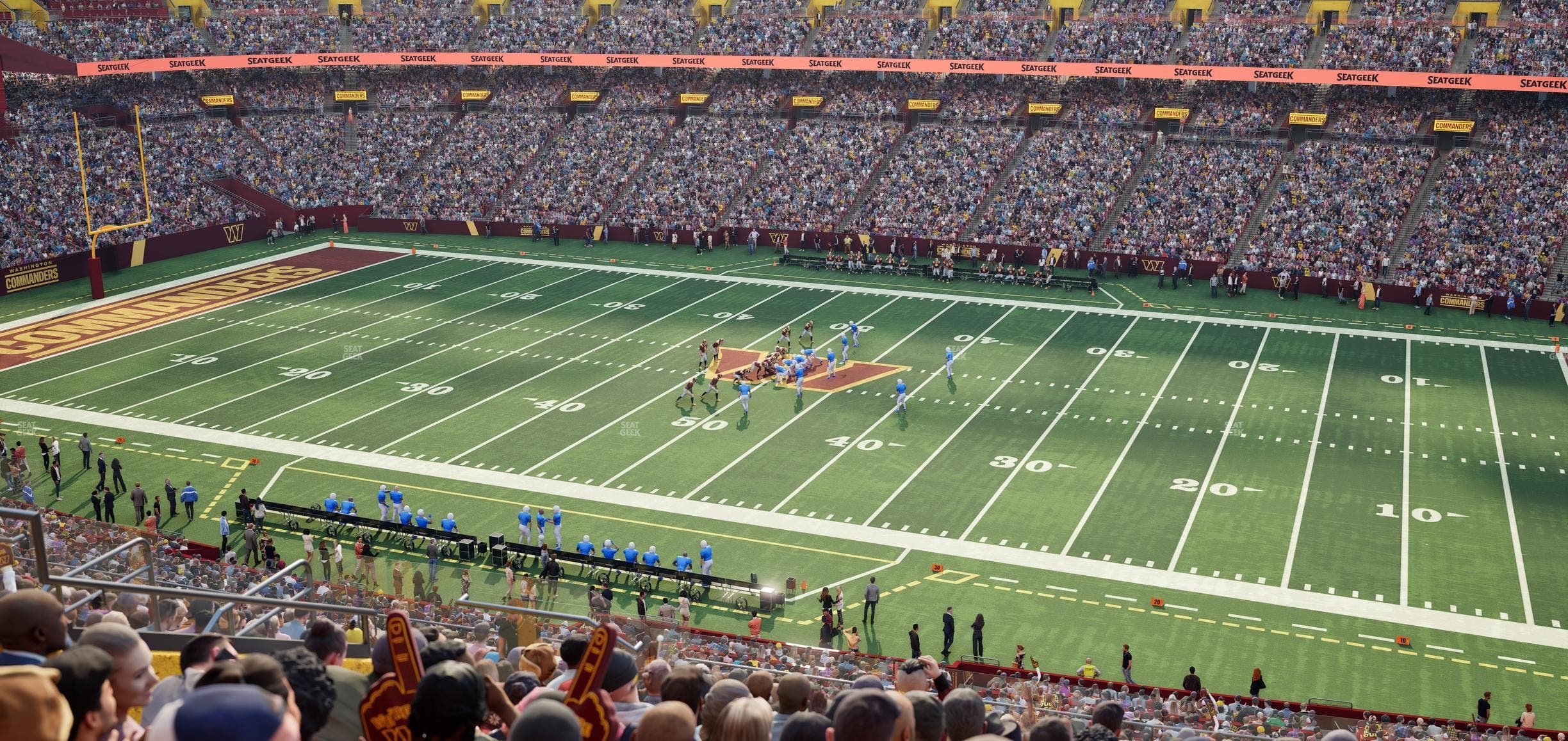 Northwest Stadium - Section 340 Seat View