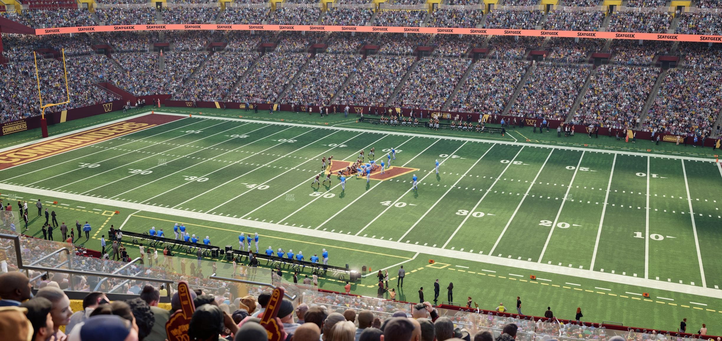 Northwest Stadium - Section 340 Seat View