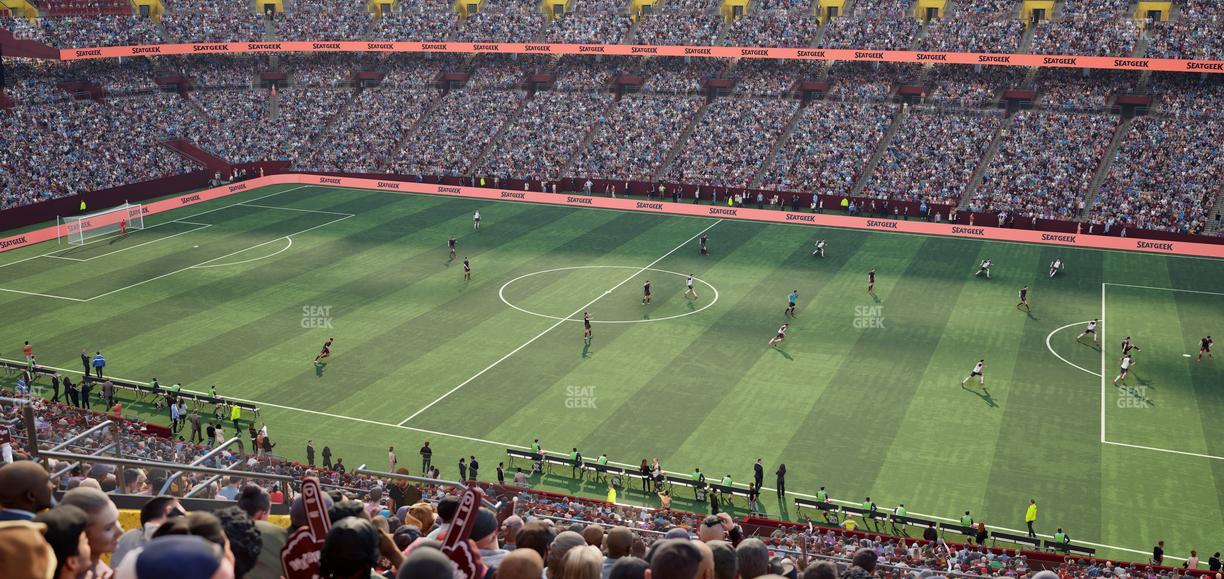 Northwest Stadium - Section 340 Seat View