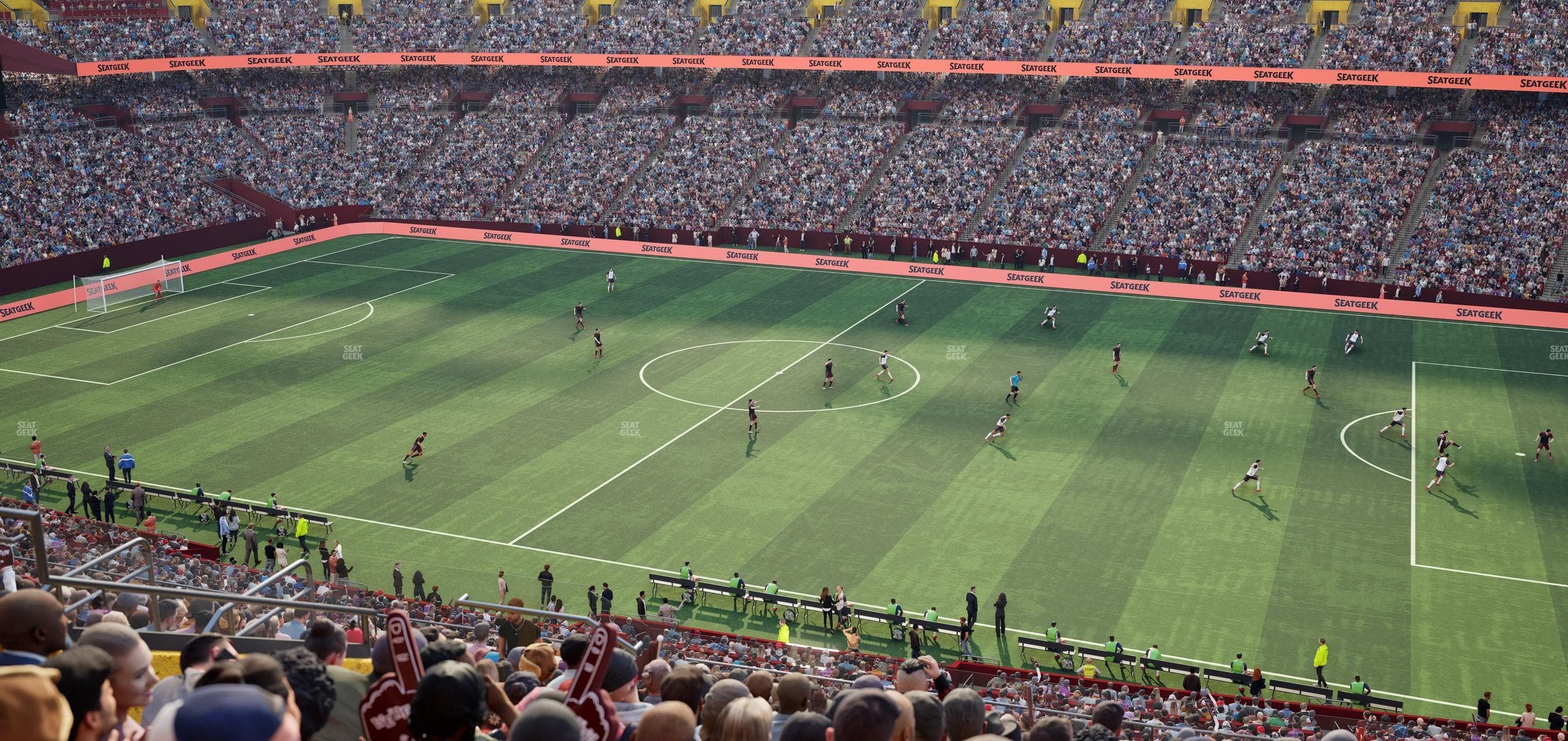 Northwest Stadium - Section 340 Seat View