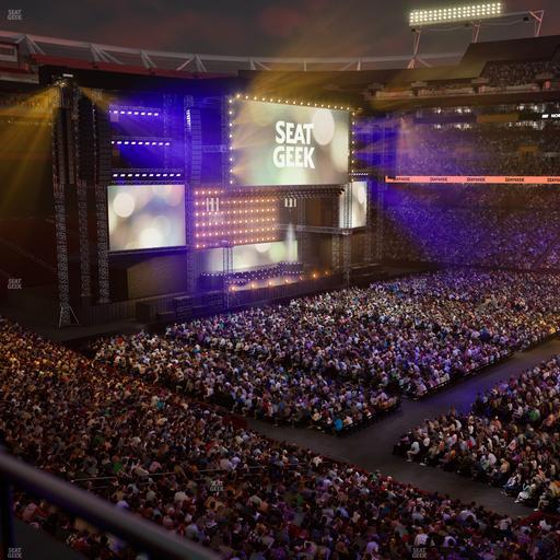 Northwest Stadium - Section 341 Seat View