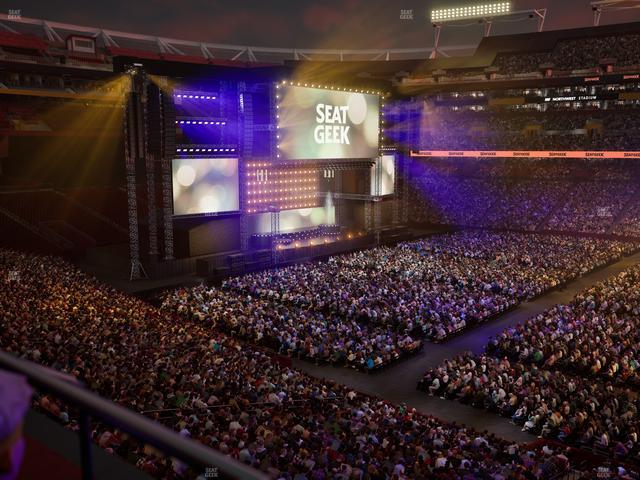 Northwest Stadium - Section 341 Seat View