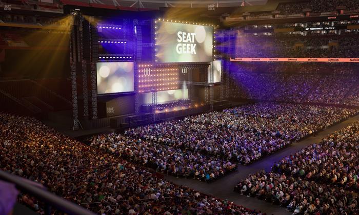 Northwest Stadium - Section 341 Seat View